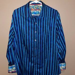ROBERT GRAHAM- Men's Long Sleeve Shirt